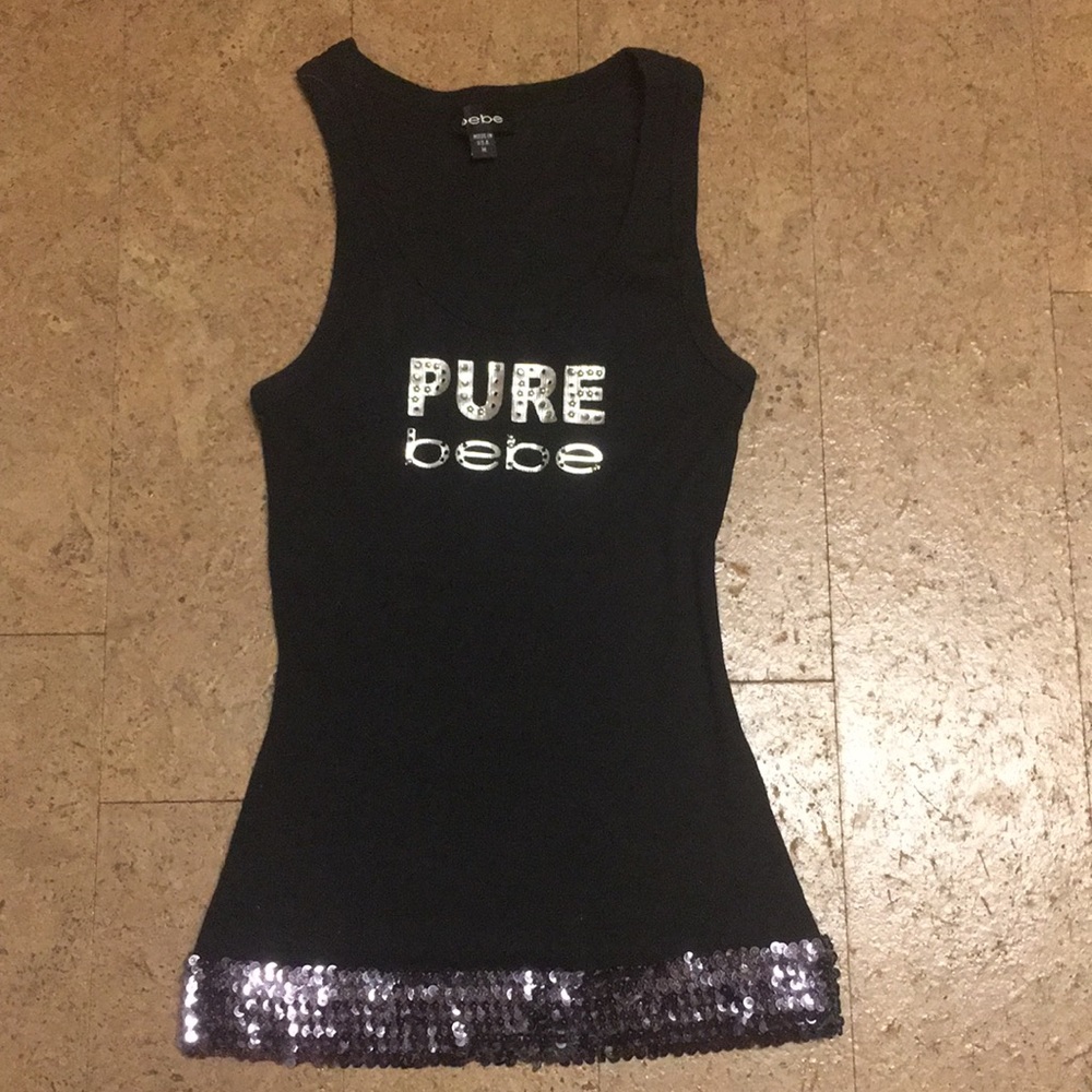 Women’s Bebe Sparkly Tank